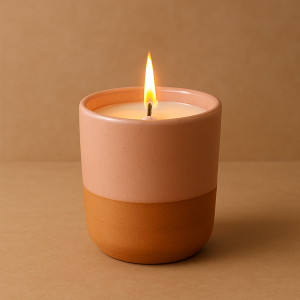 Bougie Romance Florale - Rose – Image 2