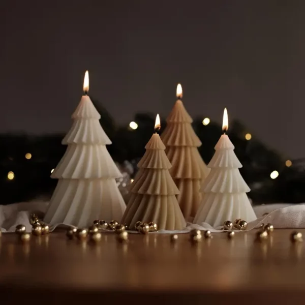 Bougie Sapin de Noël – Image 3